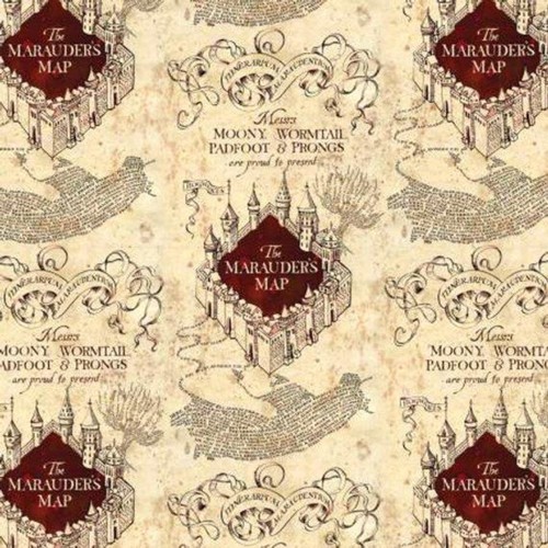 Harry potter marauders map - potter,