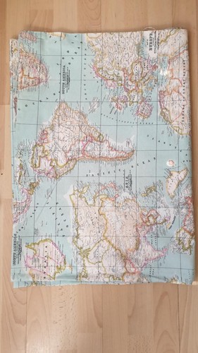 Large piece map print - large, of