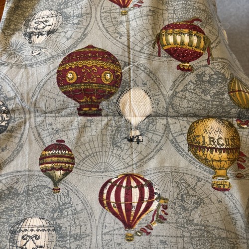 Antique map hot air - antique, balloons