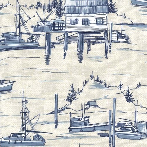 Fat quarter the cove indigo - the,