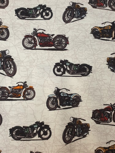 Motorbike fabric 100 - motorbike,