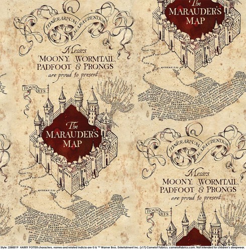 Fat quarter harry - quarter, potter