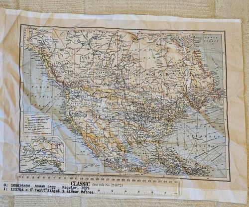 Usa map 100 cotton - usa,