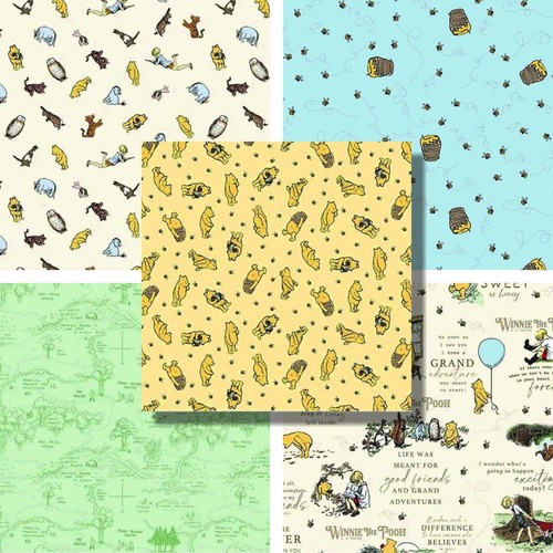 Winnie the pooh fabric - the, range