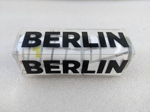 Crumpled city map berlin soft - crumpled,