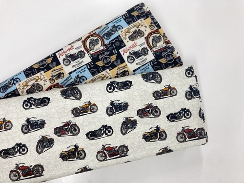 Motorcycle fabric quilting - motorcycle,